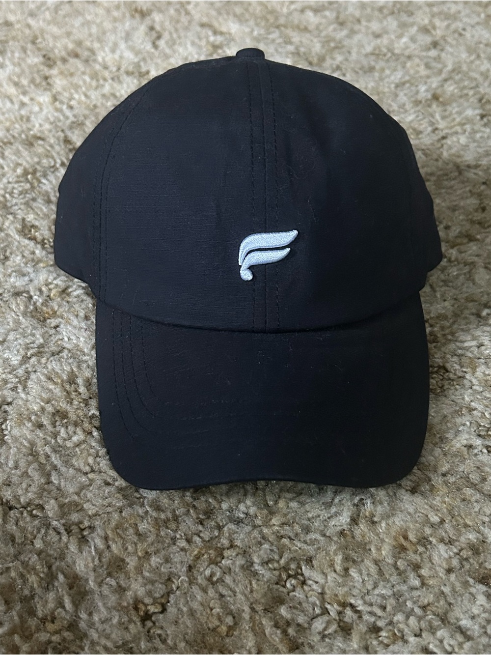 Fabletics Black Baseball Athletic Hat